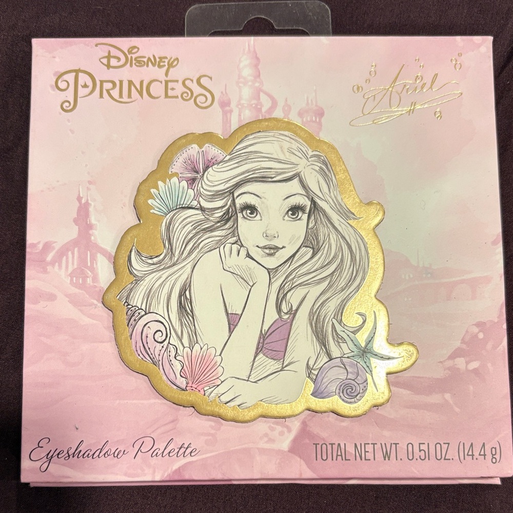 Disney Princess Ariel Gold and Pink Eyeshadow Set